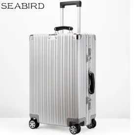 100% All Aluminium Alloy Luggage Hardside Rolling Trolley Luggage Travel Suitcase 20 Carry On