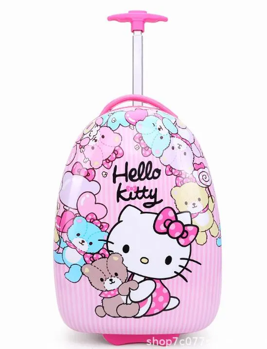 16 Inch Caster Children's Trolley Case Custom Student Travel Suitcase