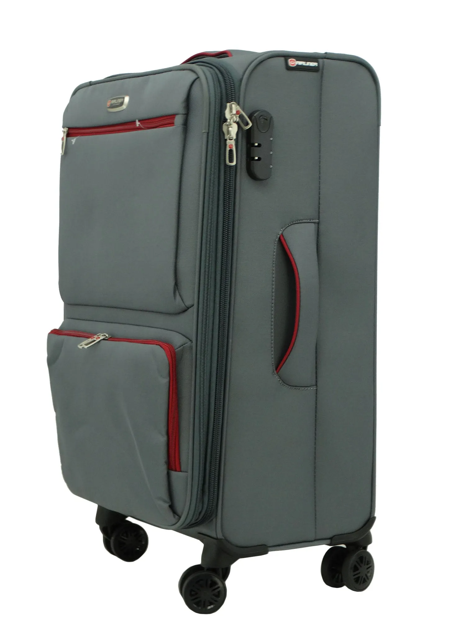 1780GR, Airliner, Large Suitcase 28'' - Grey