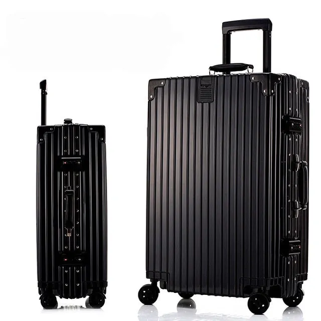 20'24'26'28' Aluminum Frame Spinner Luggage Carry-On Cabin Tsa Scratch Resistant Travel Trolley