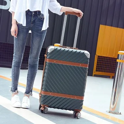 20"22"24"26" Inch Rolling Luggage Bag,Travel Suitcase,Wheel Trunk,Trolley Case Valise,Universal