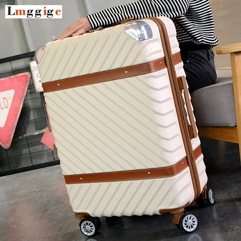 20"22"24"26" Inch Rolling Luggage Bag,Travel Suitcase,Wheel Trunk,Trolley Case Valise,Universal