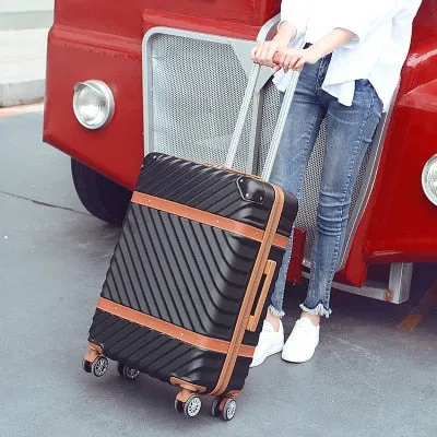 20"22"24"26" Inch Rolling Luggage Bag,Travel Suitcase,Wheel Trunk,Trolley Case Valise,Universal