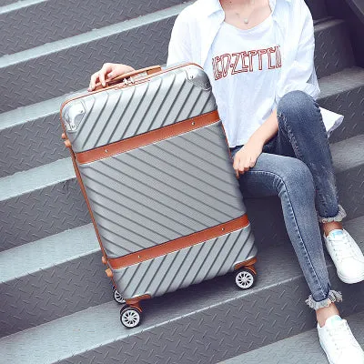 20"22"24"26" Inch Rolling Luggage Bag,Travel Suitcase,Wheel Trunk,Trolley Case Valise,Universal