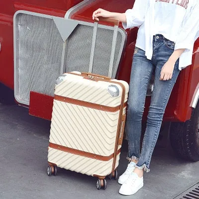 20"22"24"26" Inch Rolling Luggage Bag,Travel Suitcase,Wheel Trunk,Trolley Case Valise,Universal