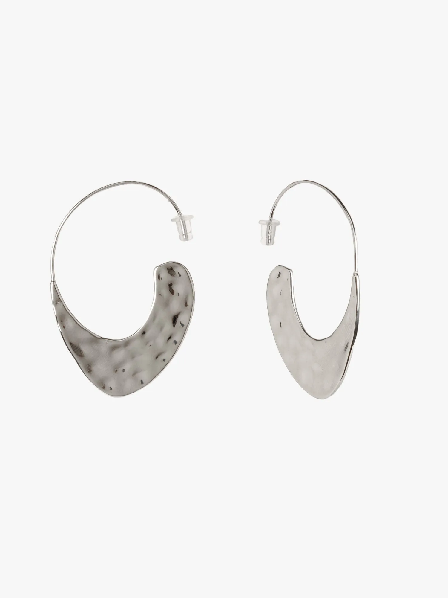 Abstract Metal Charm Earrings