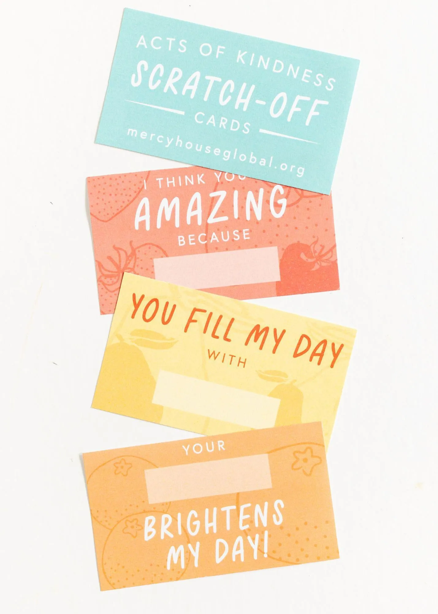 Acts of Kindness Scratch-Off Cards