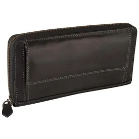 Adpel Dakota Leather Purse | Black