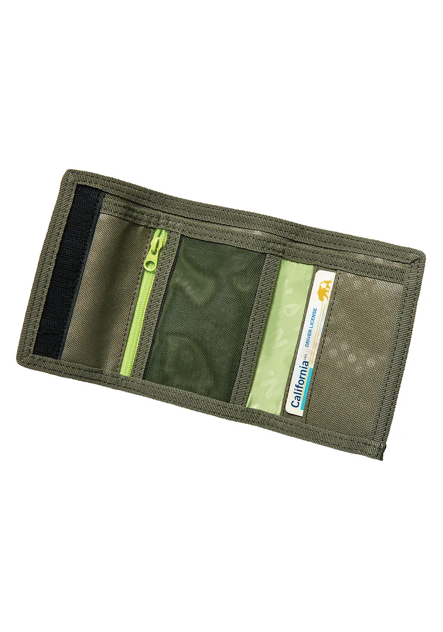 Beta Wallet - Olive Dot Camo