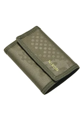 Beta Wallet - Olive Dot Camo