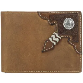 Bifold Embossed Concho Wallet by Ariat