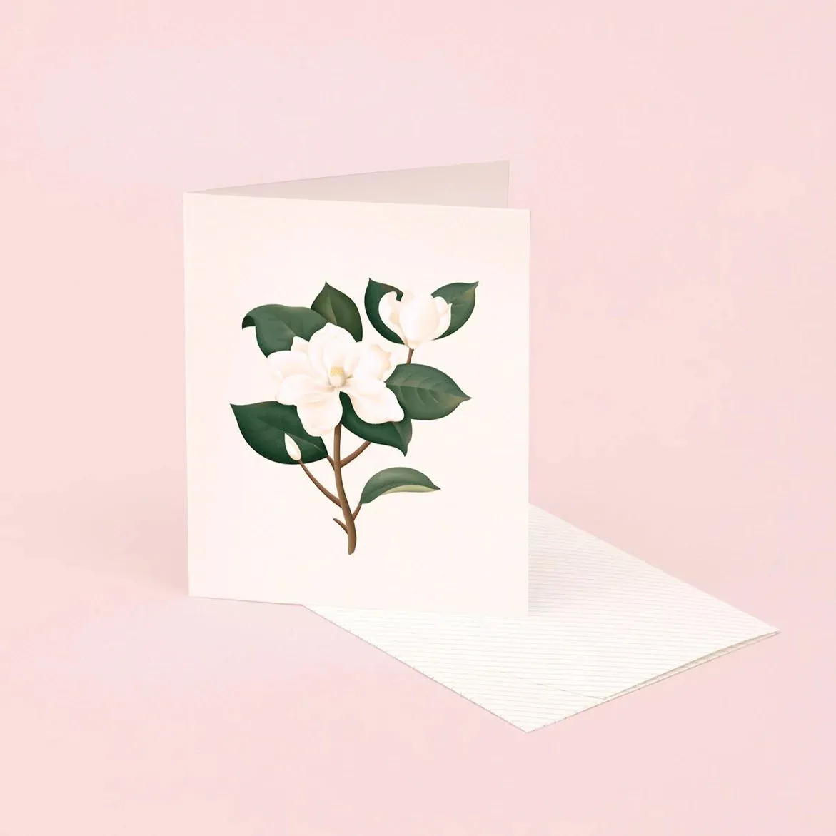 Botanical Scented Card - Magnolia