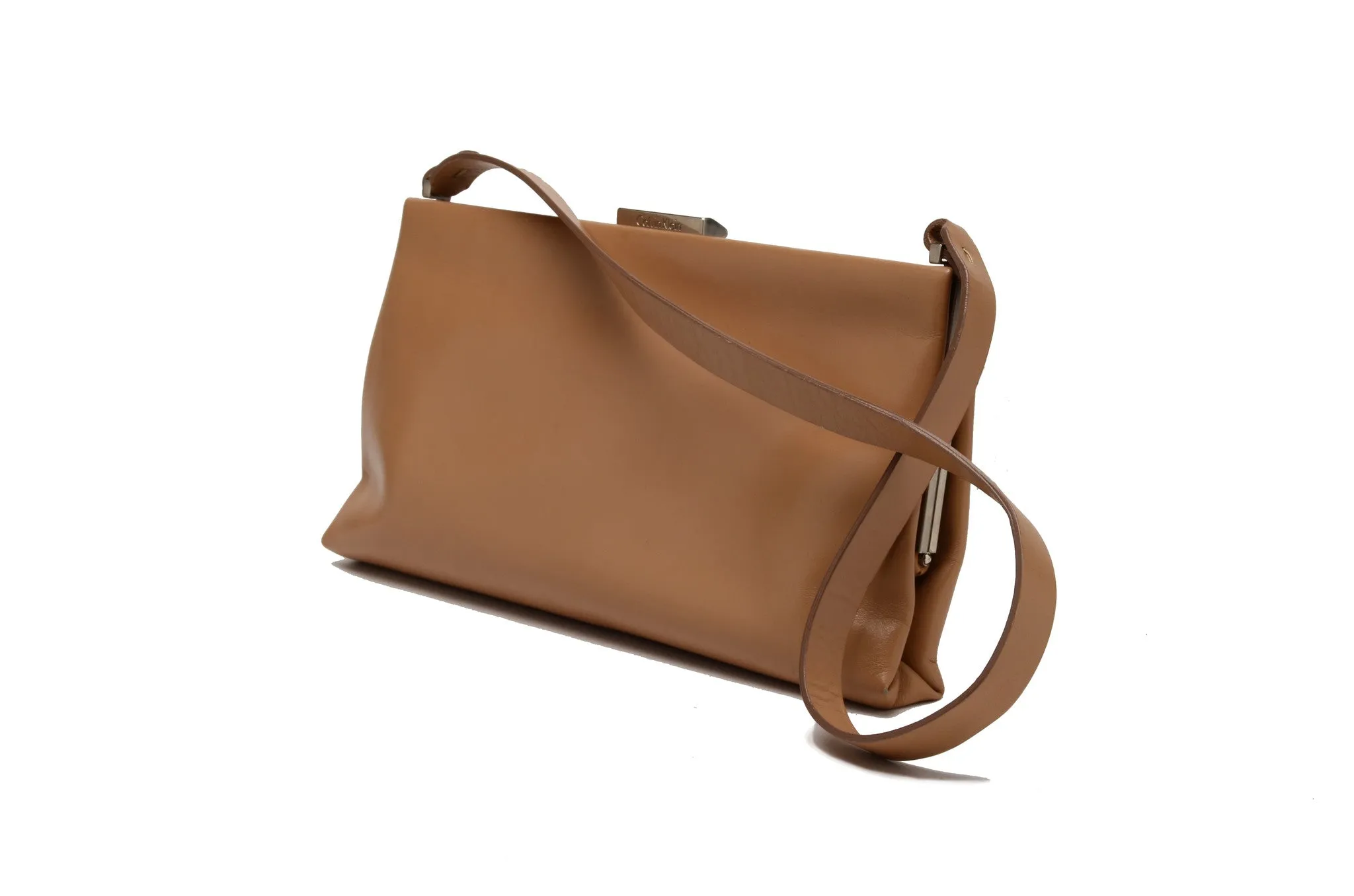 Calvin Klein - Light Brown Clutch with Strap