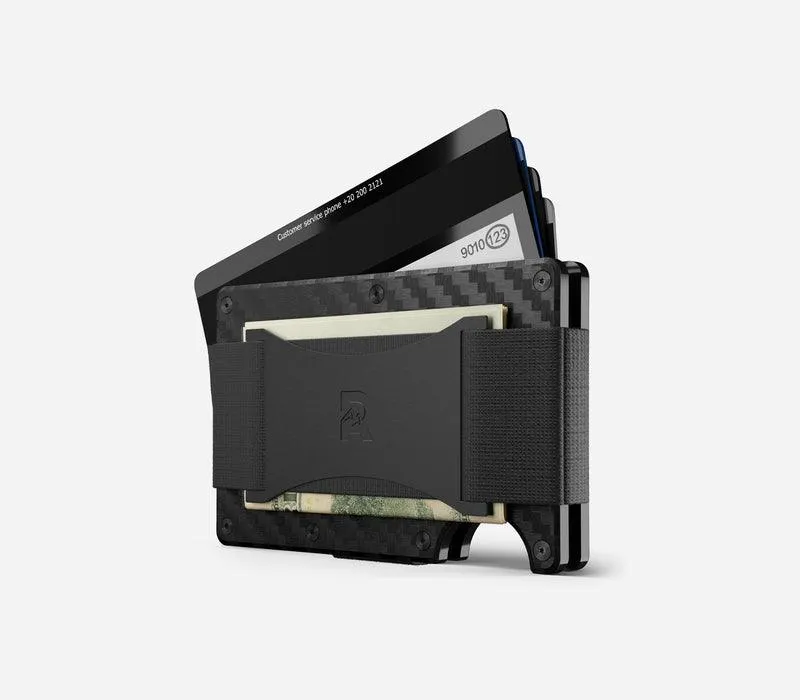 Carbon Fiber 3k Minimalist Wallet - Cash Strap