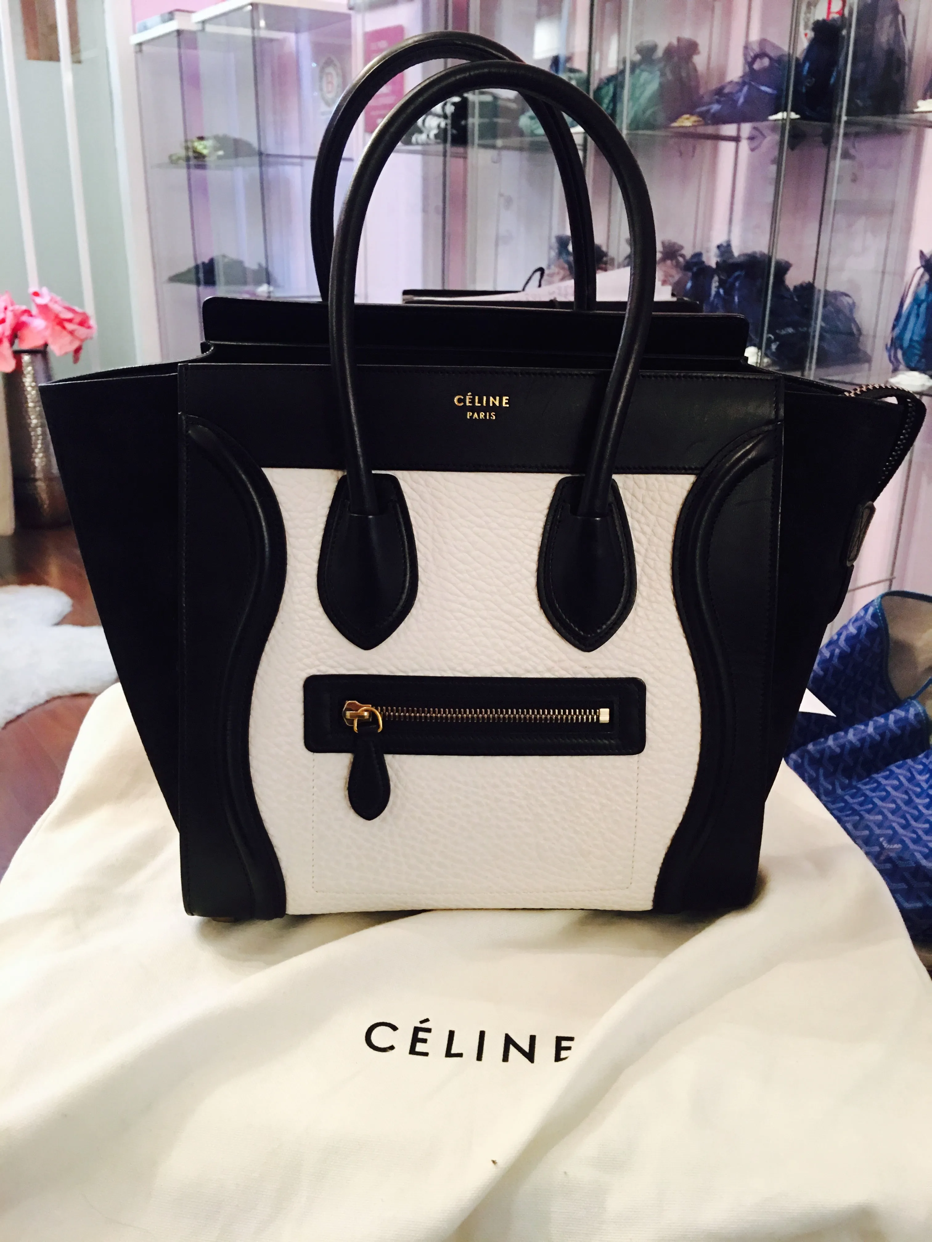 Celine micro luggage