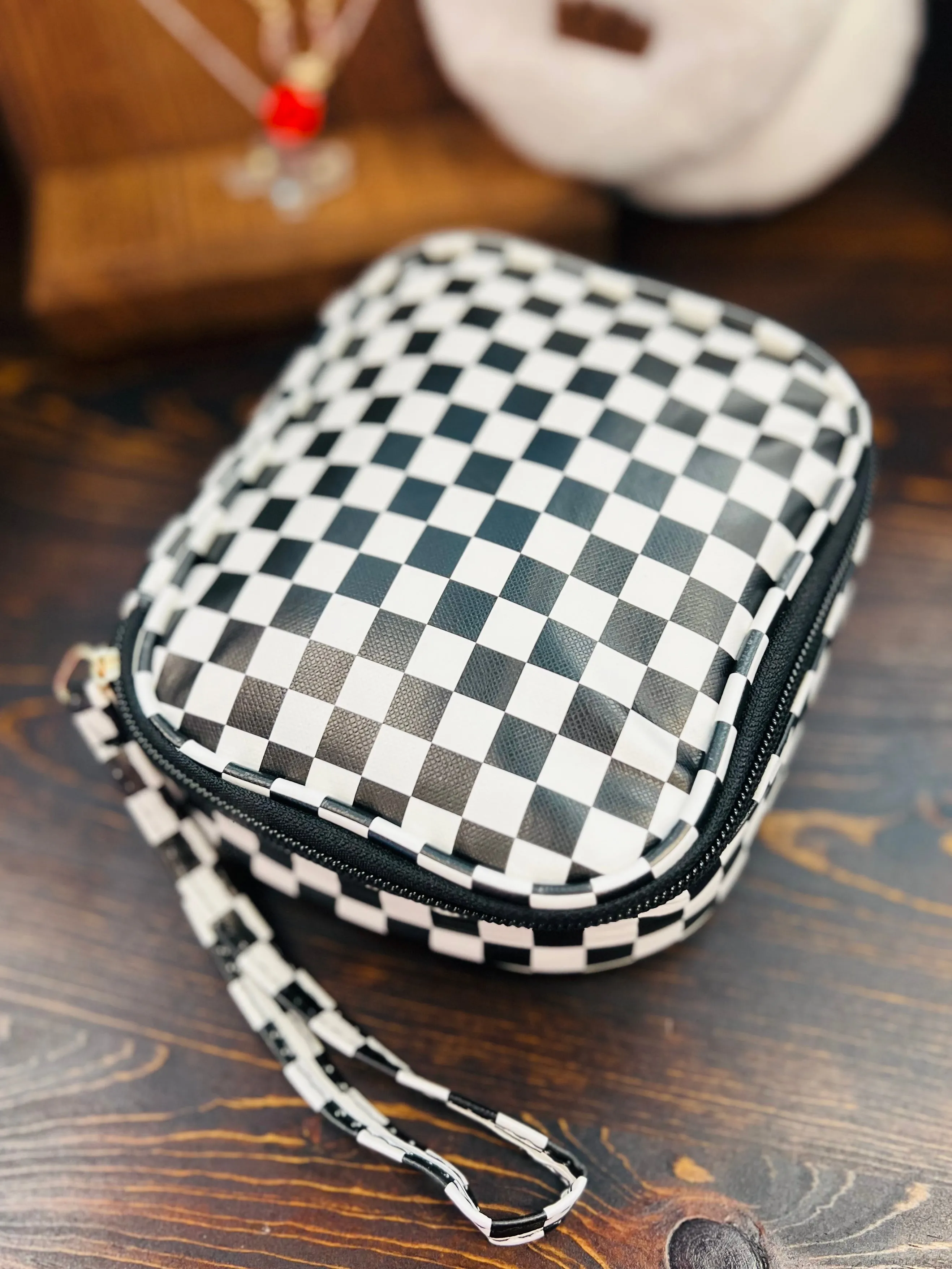 Checkered Carrying Case*