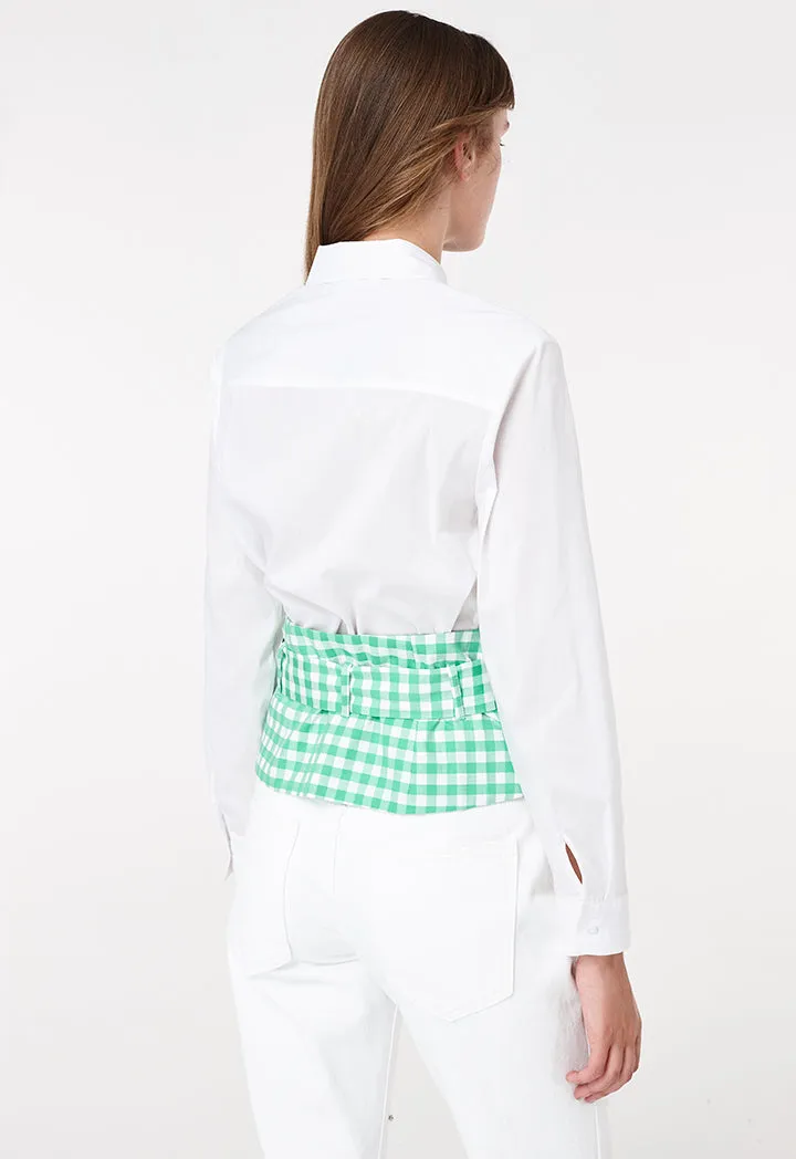 Checkered Waist Belt