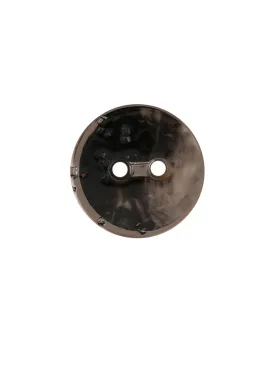 Decorative Round Shape 2-Hole Smooth & Shiny Button