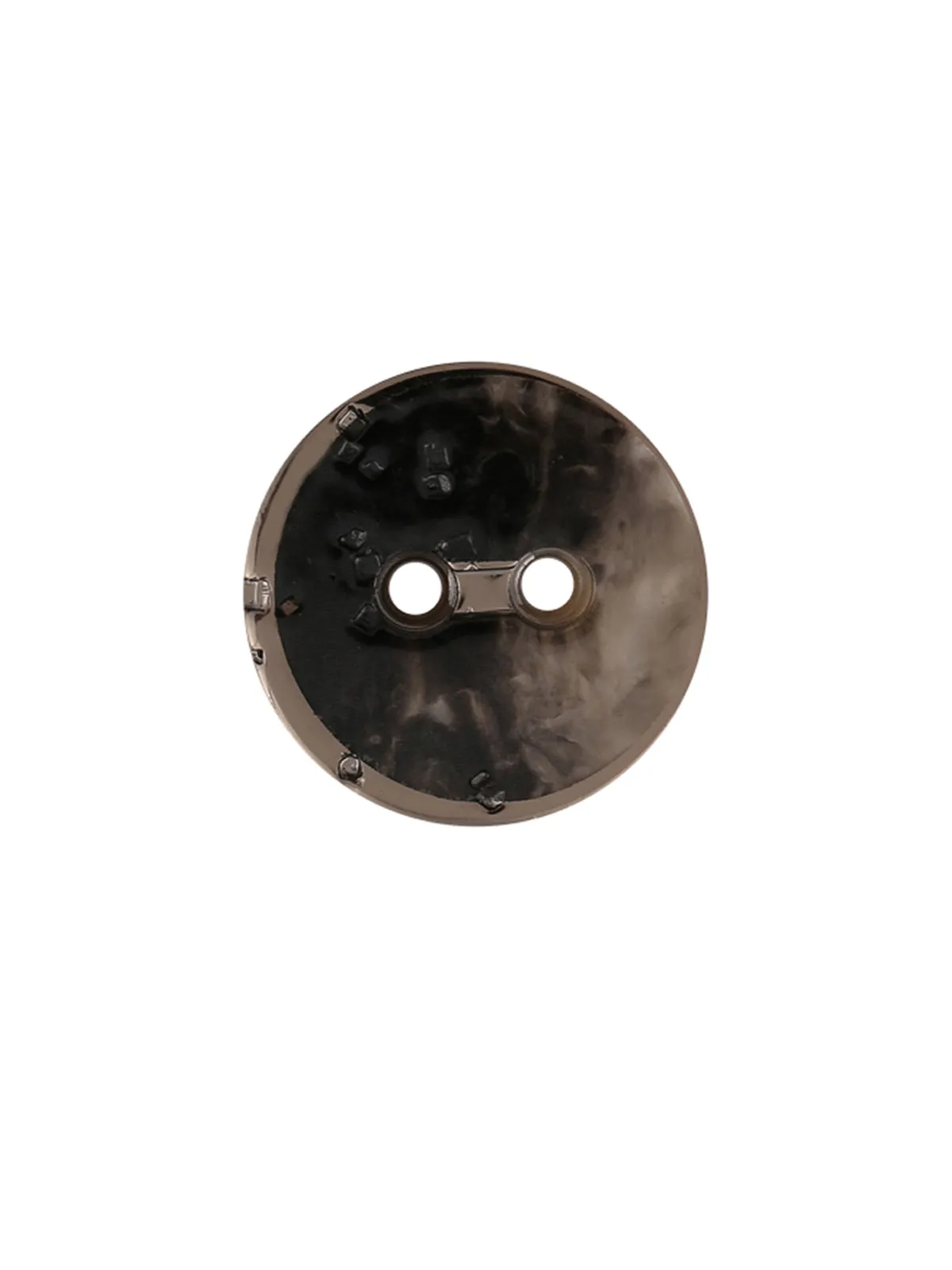 Decorative Round Shape 2-Hole Smooth & Shiny Button