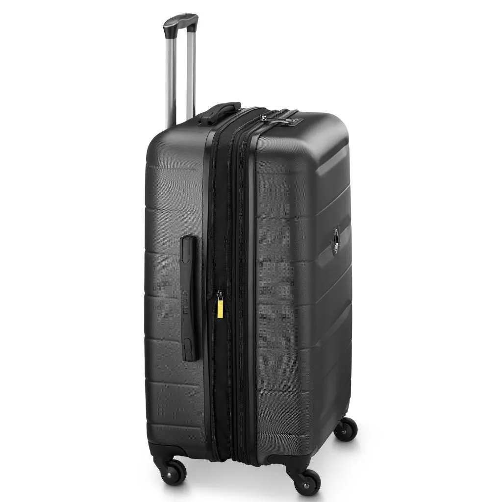 Delsey Comete 65cm Medium Luggage - Black