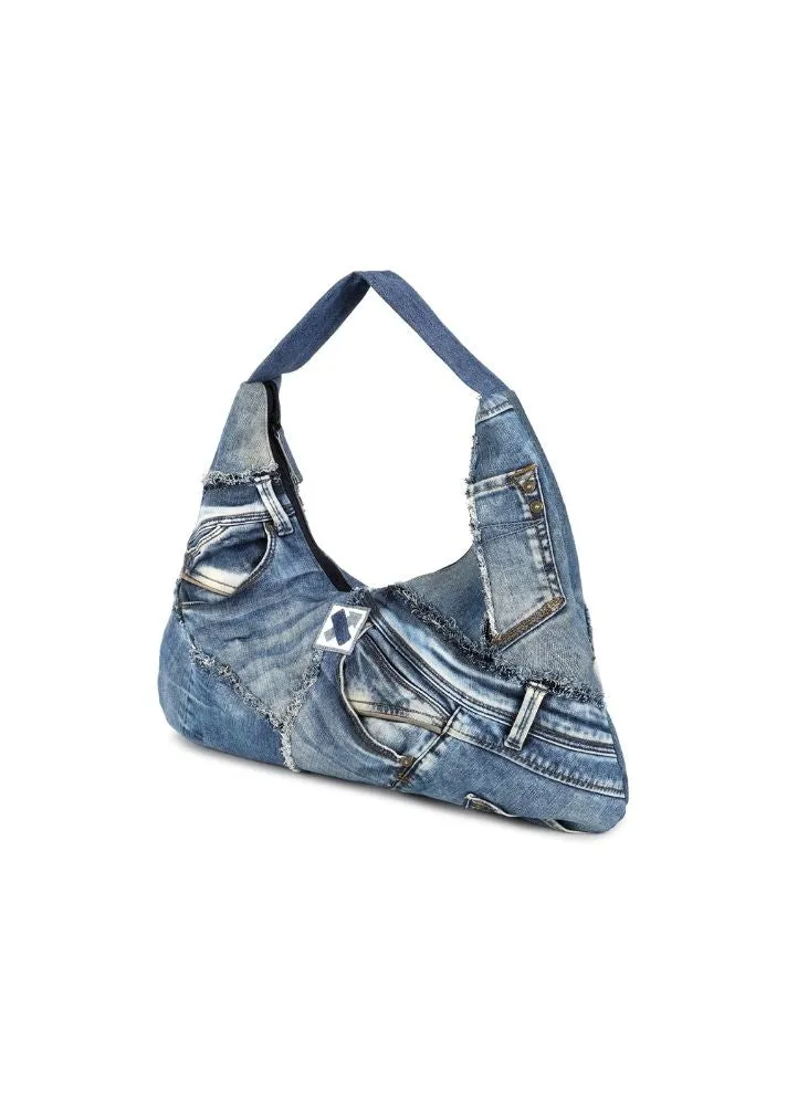 Denim Versa Hobo Bag- 226.1