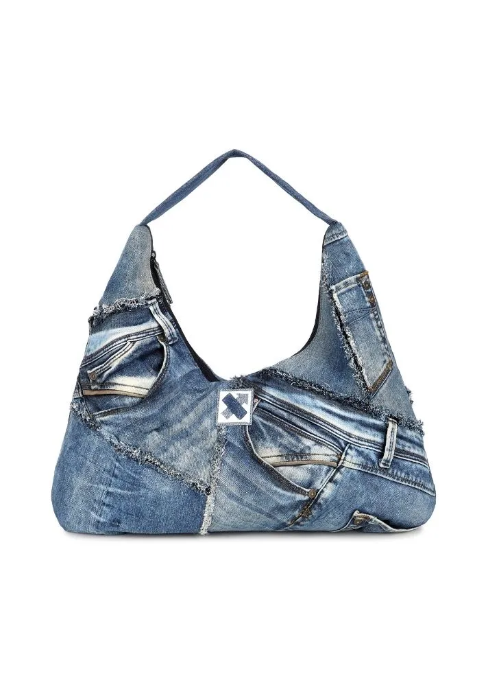 Denim Versa Hobo Bag- 226.1