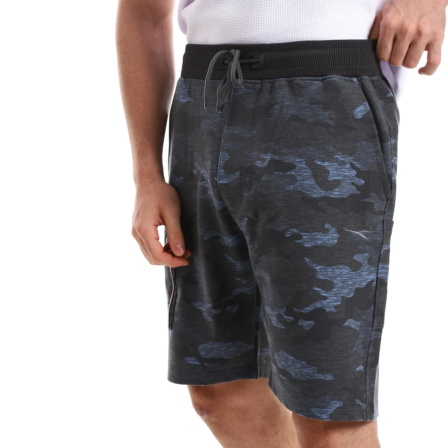 Diadora Men Cotton Short With Side Pockets