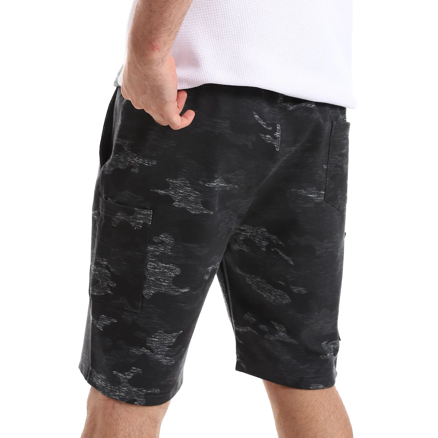 Diadora Men Cotton Short With Side Pockets