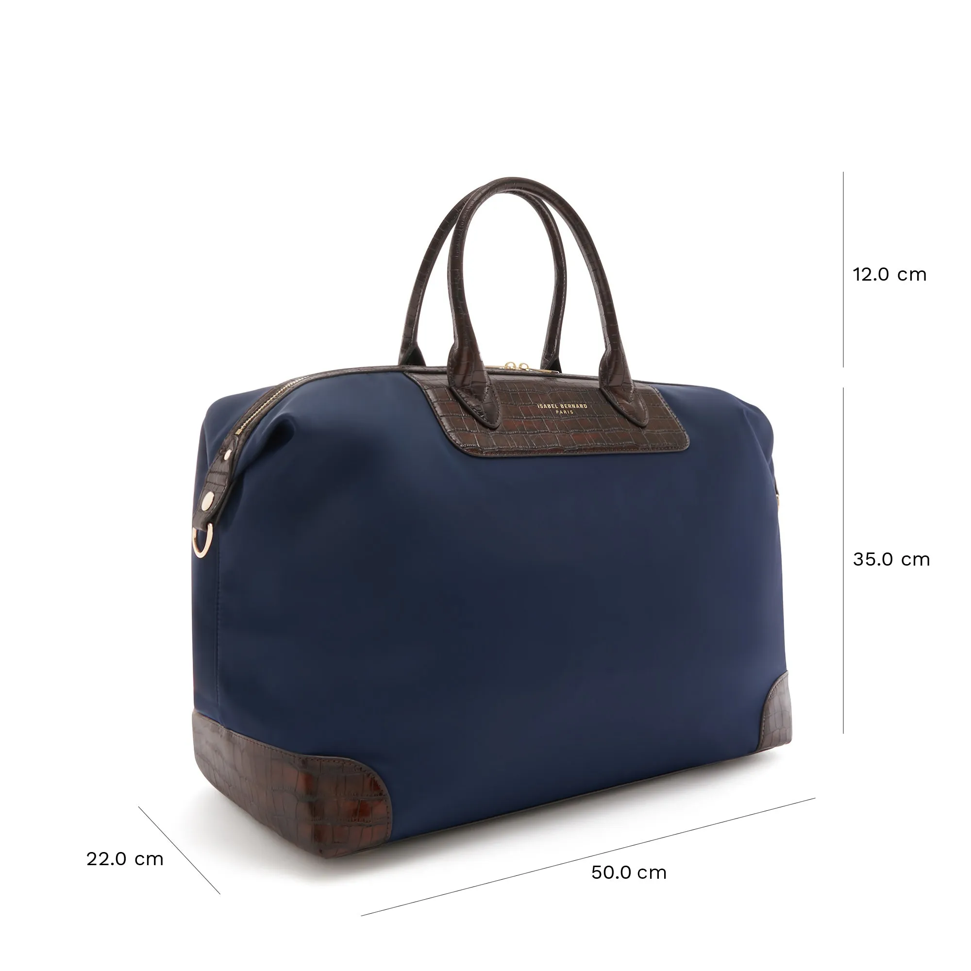 Small Celie Blue Weekend Bag by Du Louvre - Stylish & Versatile Travel Companion