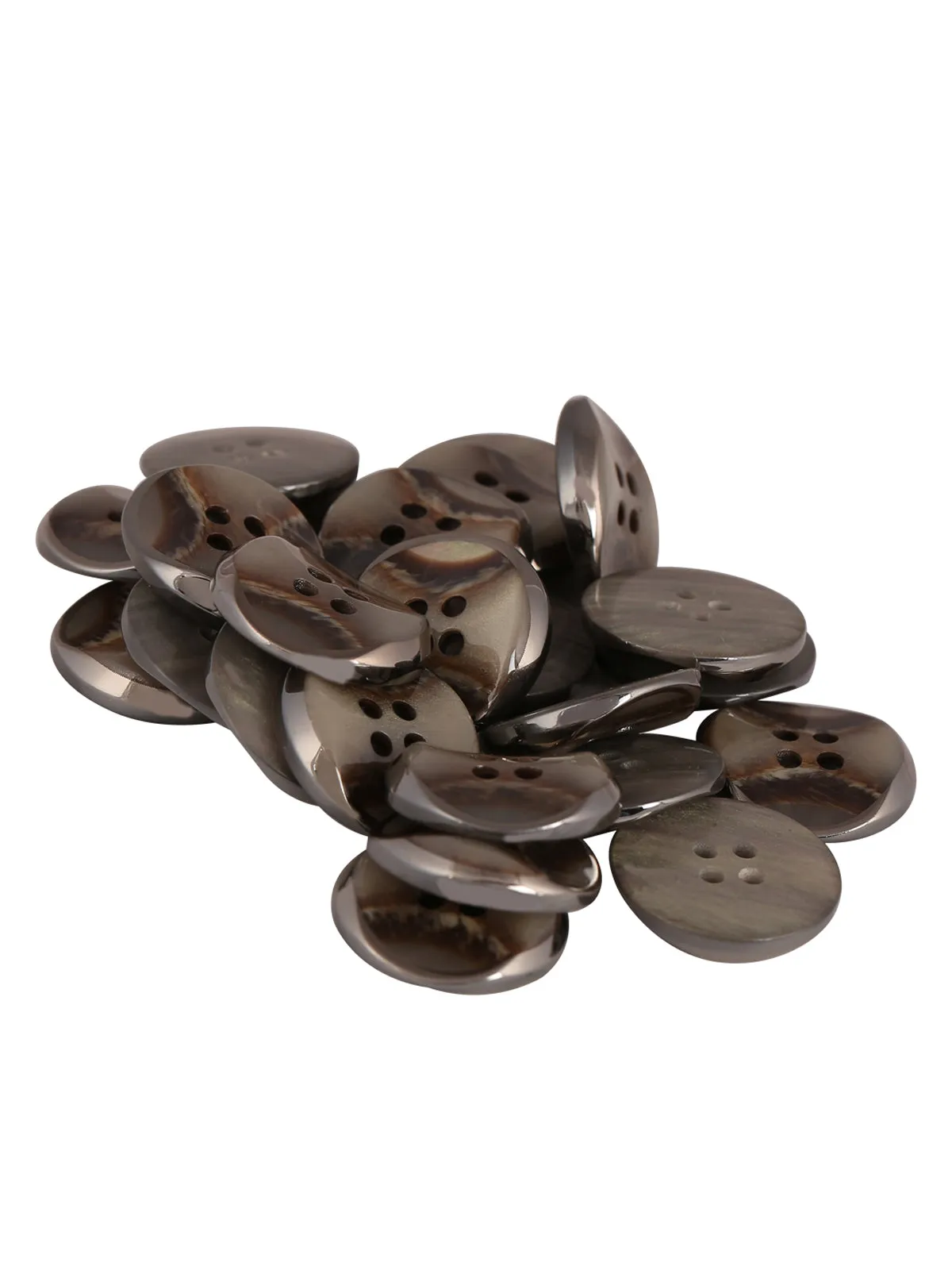 Fashionable Round Shape 4-Hole Decorative Button