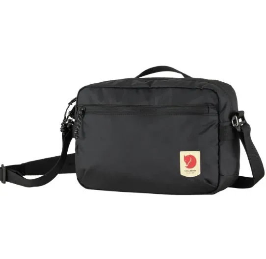 FJALLRAVEN HIGH COAST CROSSBODY BLACK | BANDOLERA