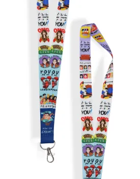 Friends - I'll Be There For You Lanyard with ID Tag