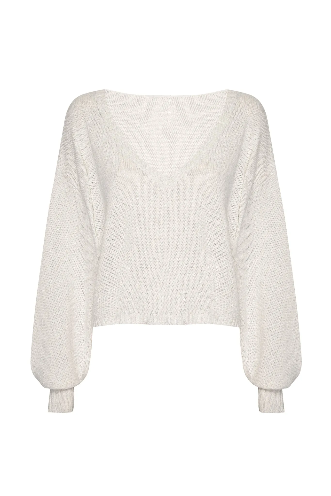 Hamilton Island Sweater - White