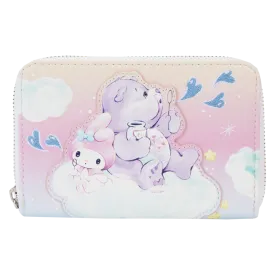 Hello Kitty and Friends x Care Bears Zip Around Wallet with Care-A-Lot Design