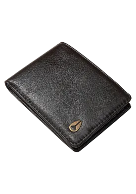 Heros bi-fold wallet - Brown