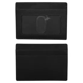 ILI NEW YORK 7201 ID AND CREDIT CARD HOLDER BLACK