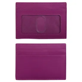 ILI NEW YORK 7201 ID AND CREDIT CARD HOLDER ORCHID