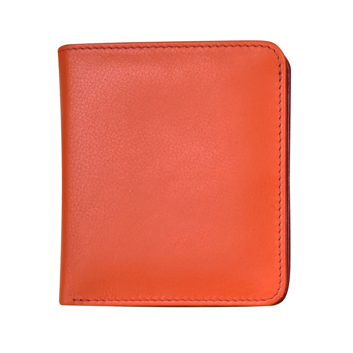 ILI NEW YORK BI-FOLD WALLET ORANGE RED