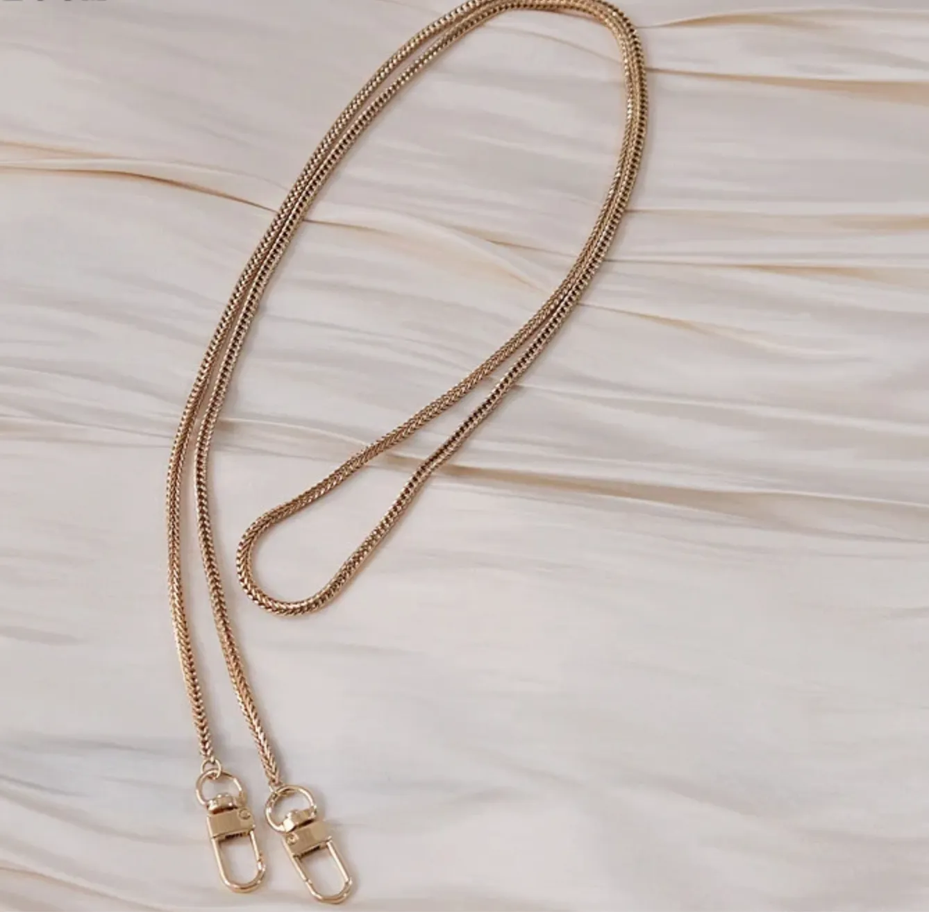 Indianic Gold Plated Phone Crossbody Lanyard