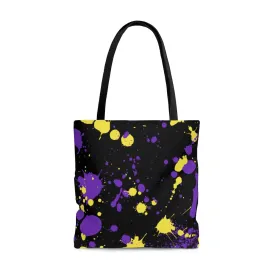 Intersex Paint Splash Tote Bag