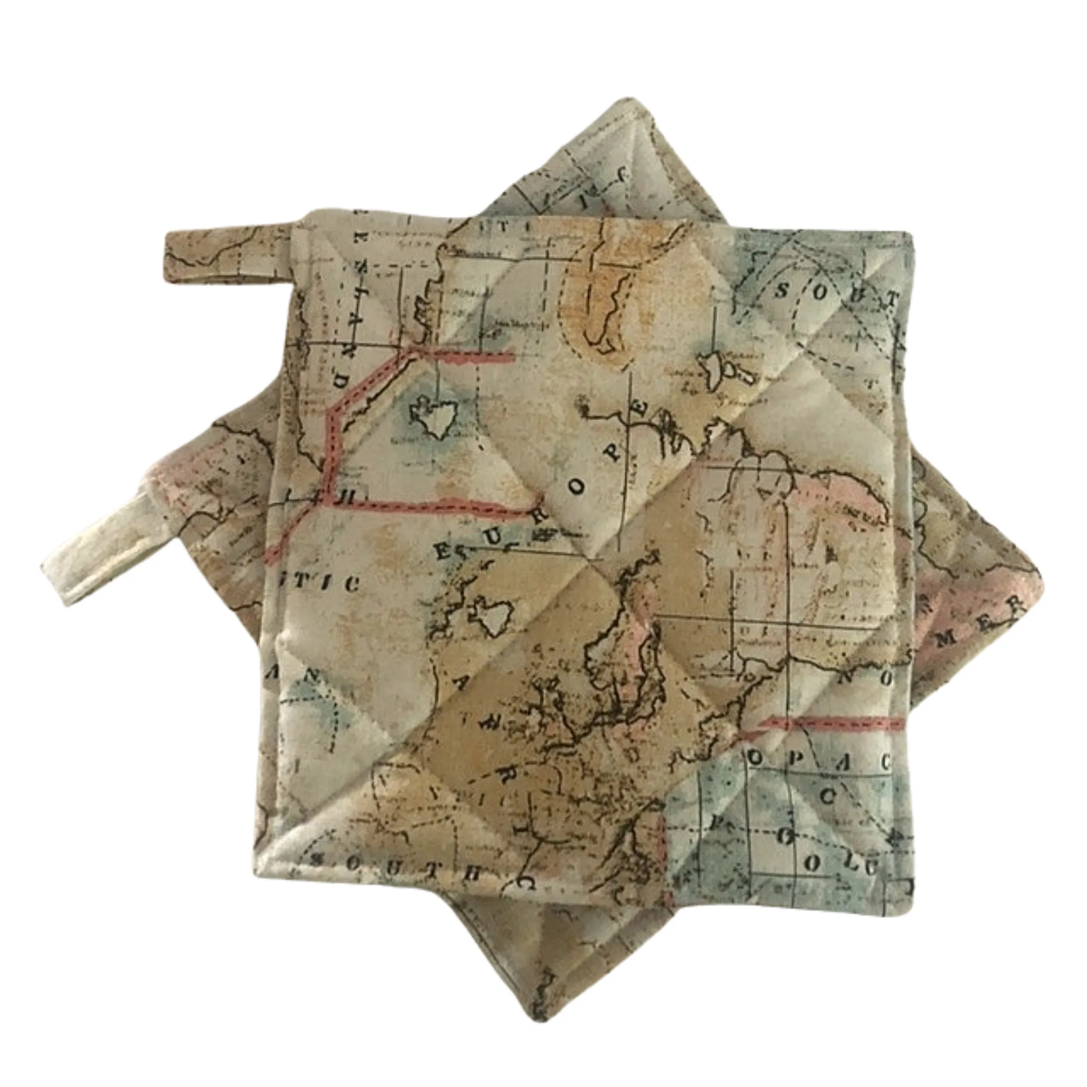 Italy Map Potholders