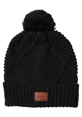 Julian Pom Beanie - Black