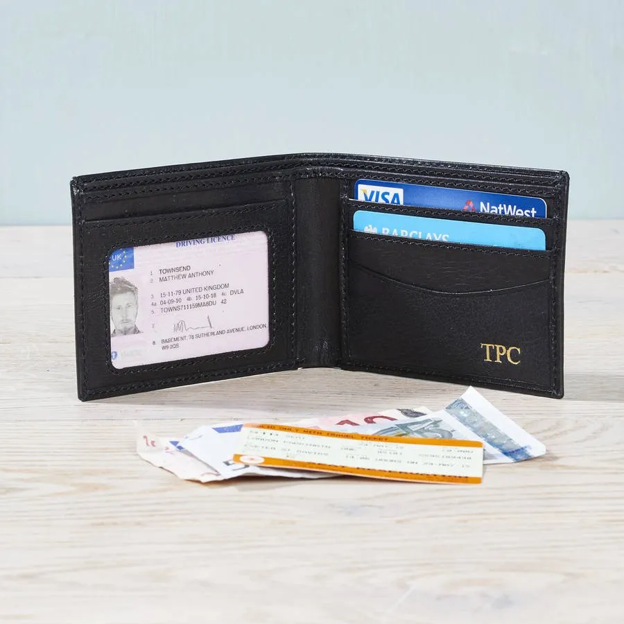 Leather ID Wallet