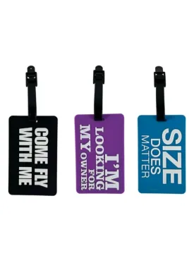 Luggage Tags - Set of 3 Pieces