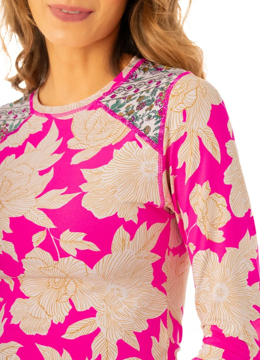 Maaji Floral Duo Diver Rashguard