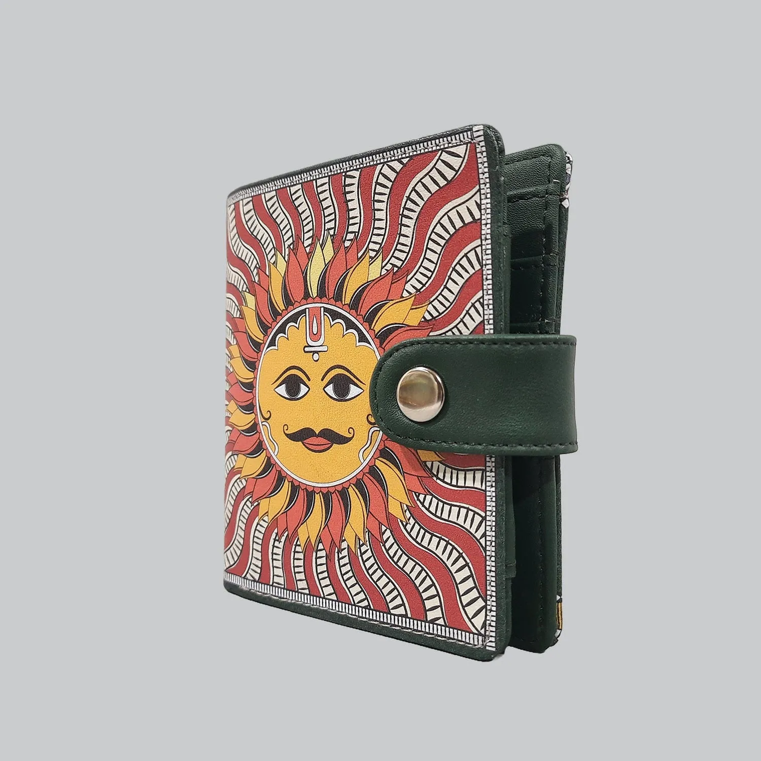 Madhubani Square Wallet