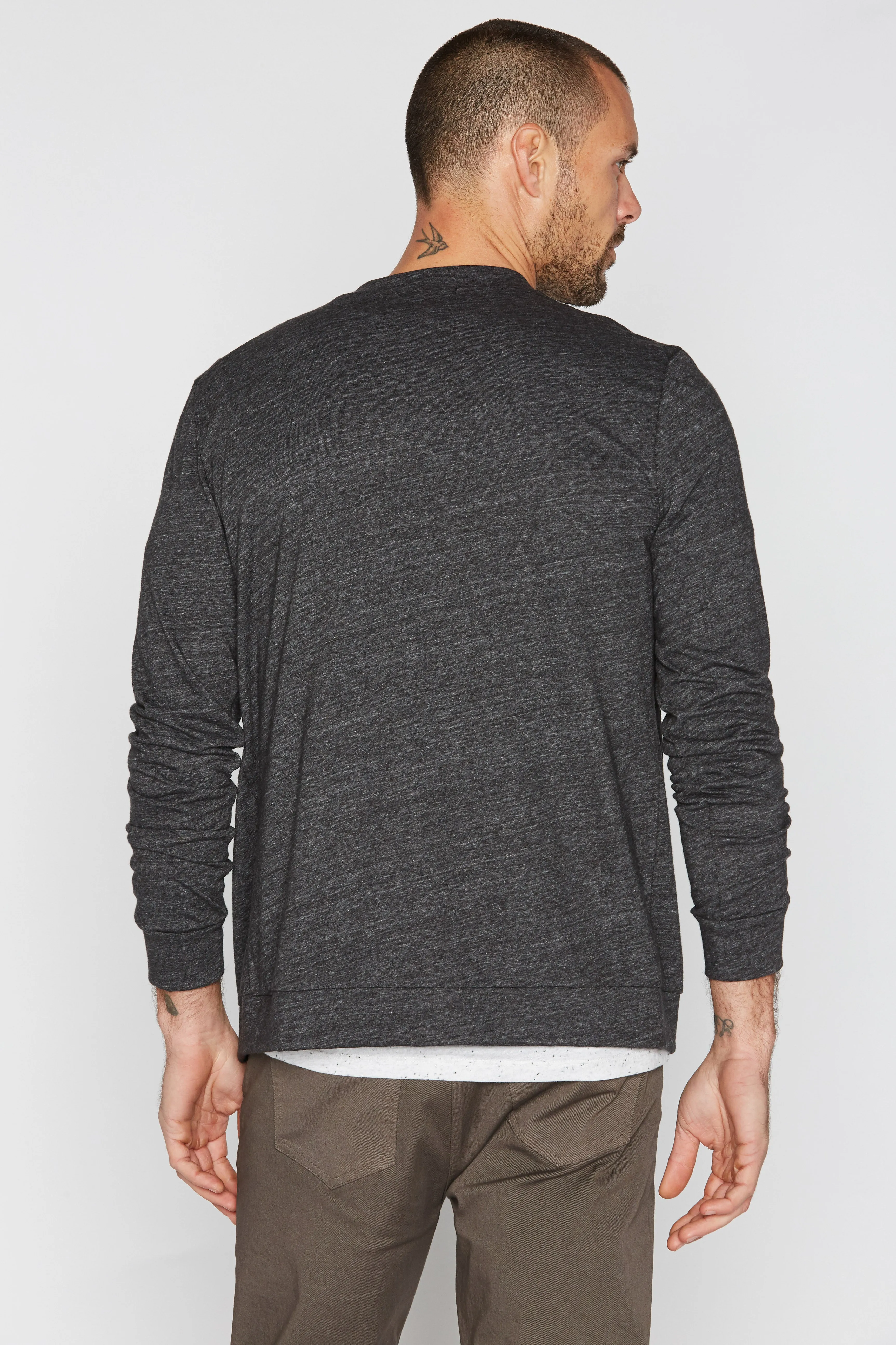 Men's Tri-Blend Cardigan Sweater