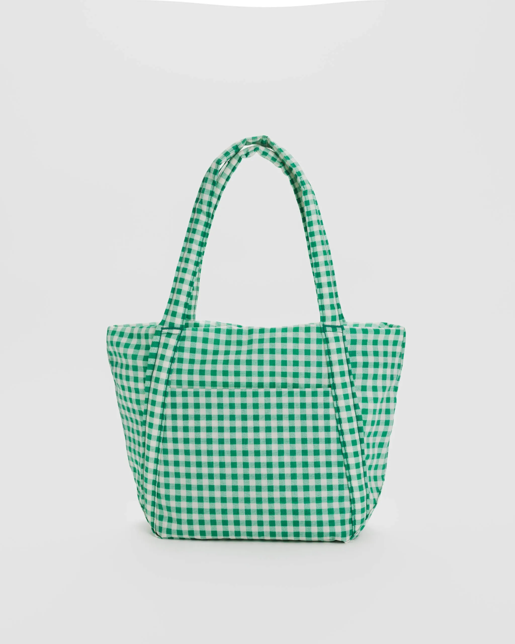 Mini Cloud Bag in Green Gingham