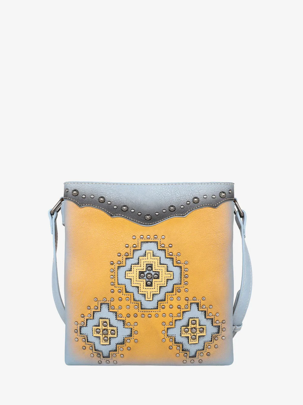 Montana West Cut-out Aztec Applique Concealed Carry Crossbody