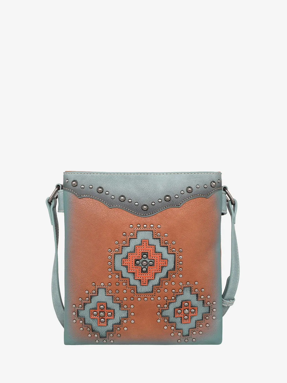 Montana West Cut-out Aztec Applique Concealed Carry Crossbody